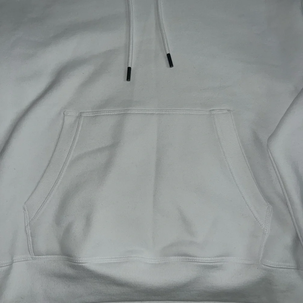 DKNY Sport White Hoodie Rhinestone Sleeves - Picture 5 of 9